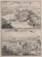 KG 06621
          <br/>
          'De victoriën van Coron'/ 'Victoriën in 't land der Maniotten'
          <br/>
          <em>Hooghe, Romeyn de (1645-1708)</em>